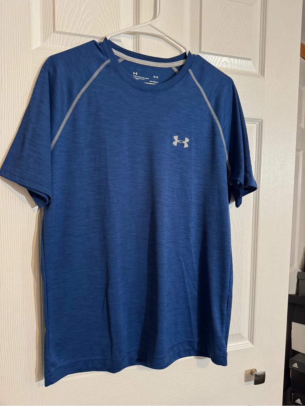 Under Armour Men’s Short Sleeve Athletic Tee - Royal Blue with Gray Accents